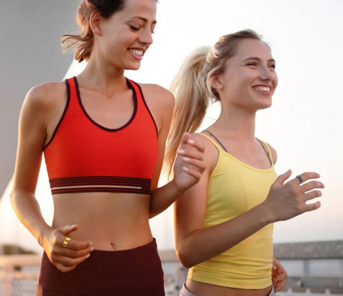 AuraTrack Smart Ring – Track Your Health 24/7 | Waterproof + Multi-Sport Mode